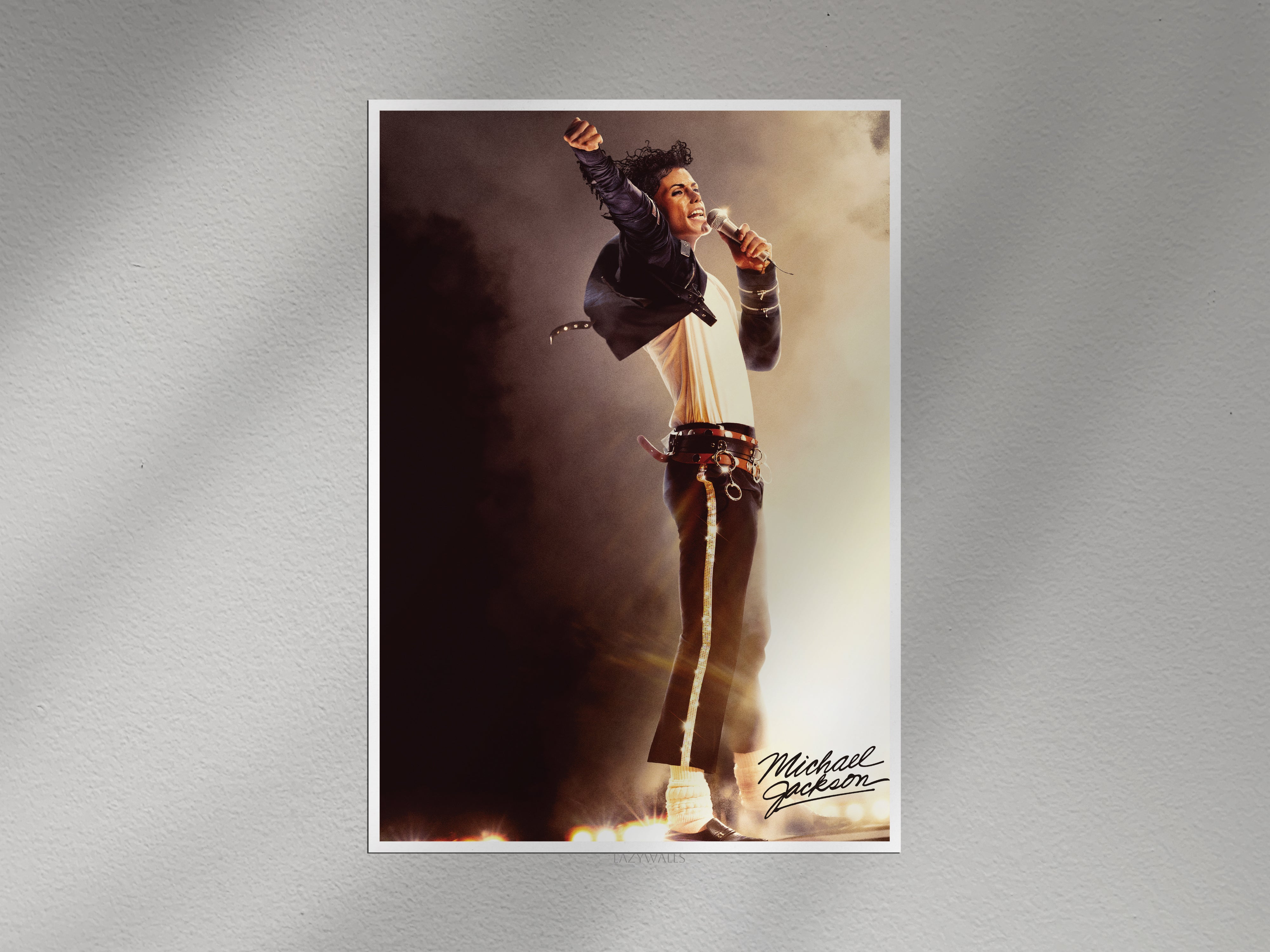 Michael Jackson Live Concert Poster| King of Pop Wall Art