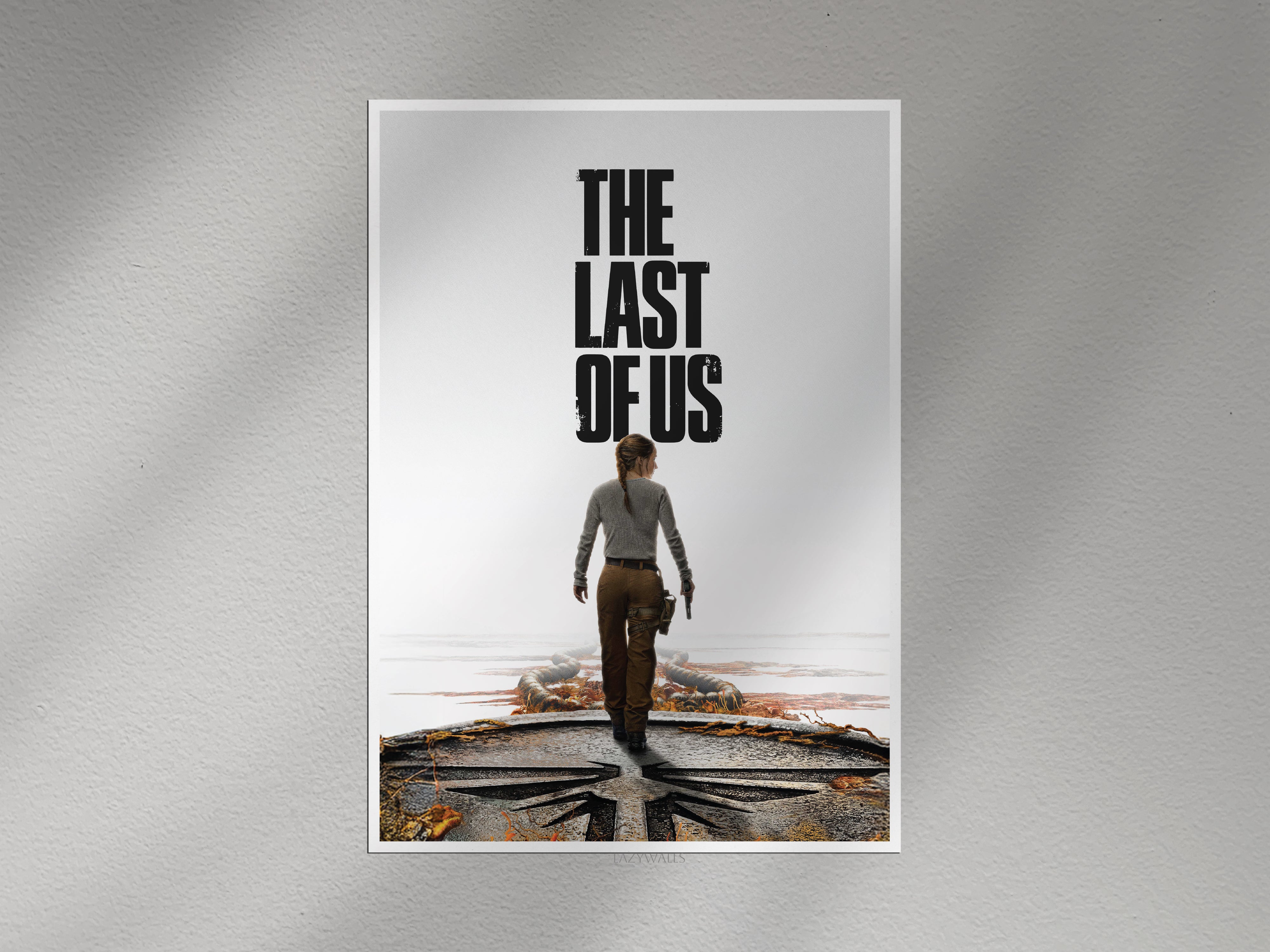 The Last of Us Wall Poster | Ellie Game Wall Art Decor