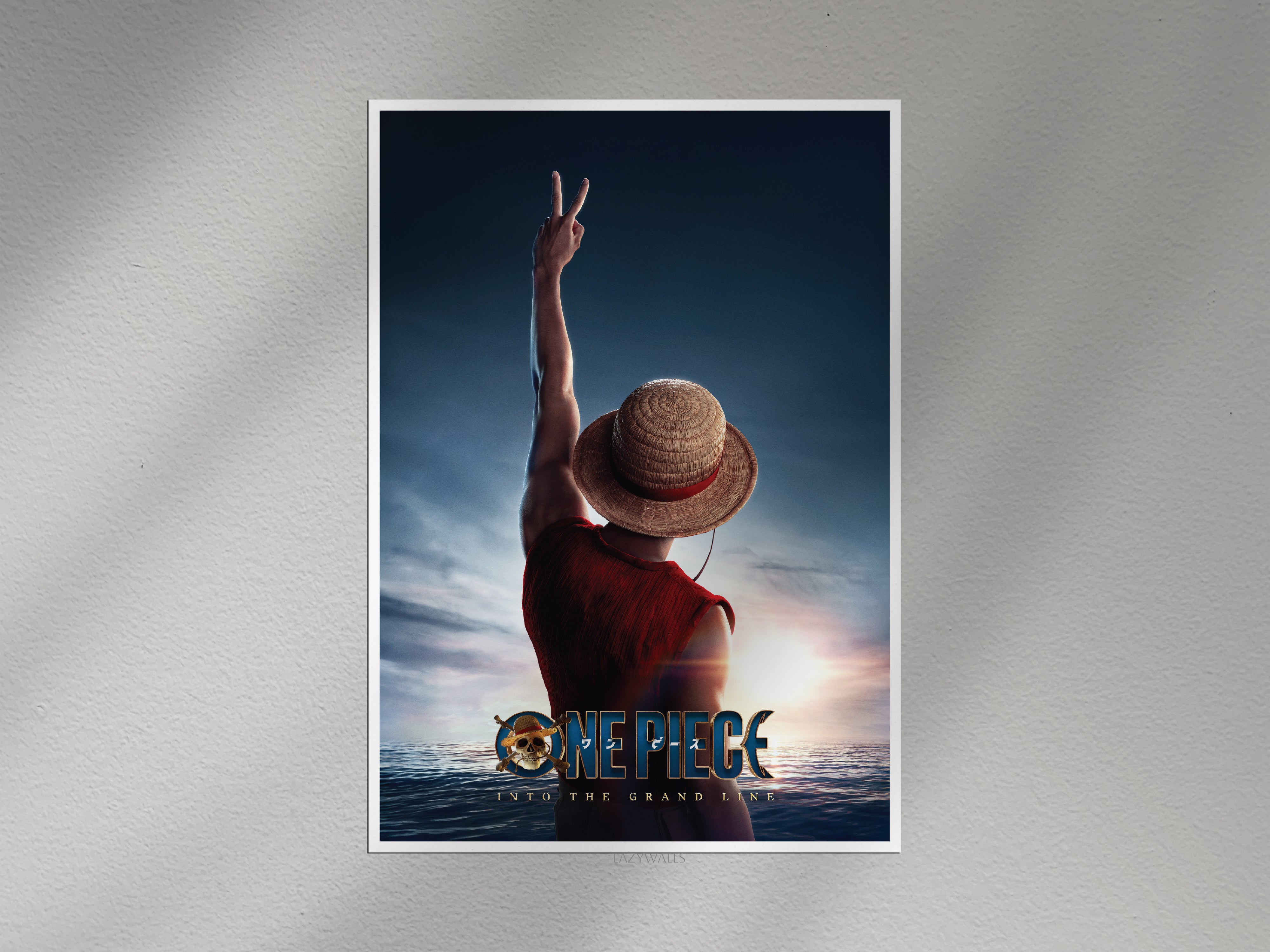 One Piece Luffy Poster | Anime Wall Art for Bedroom & Gaming Room