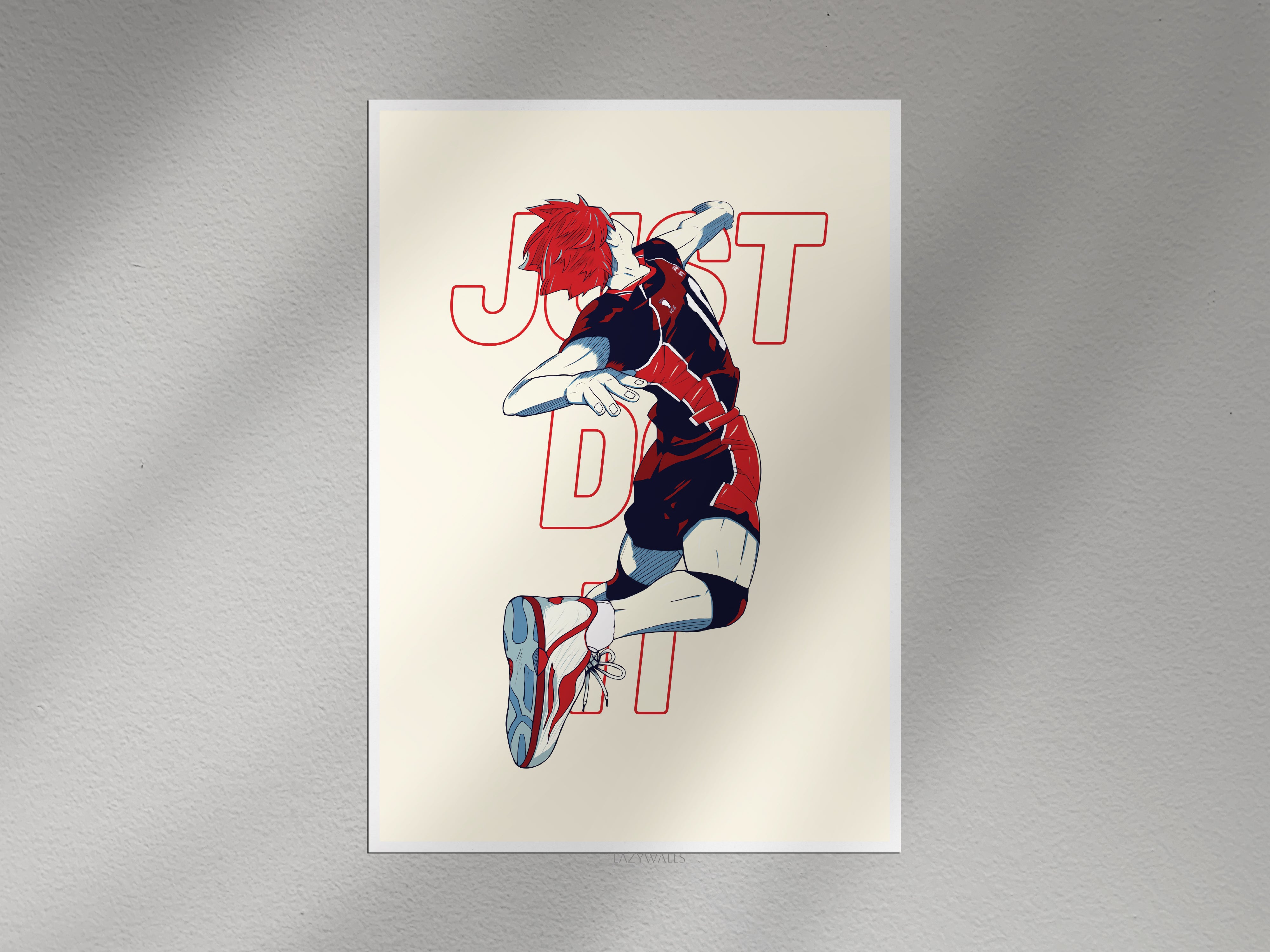 Jujutsu Kaisen Yuji Itadori Wall Poster | Anime Action Wall Art