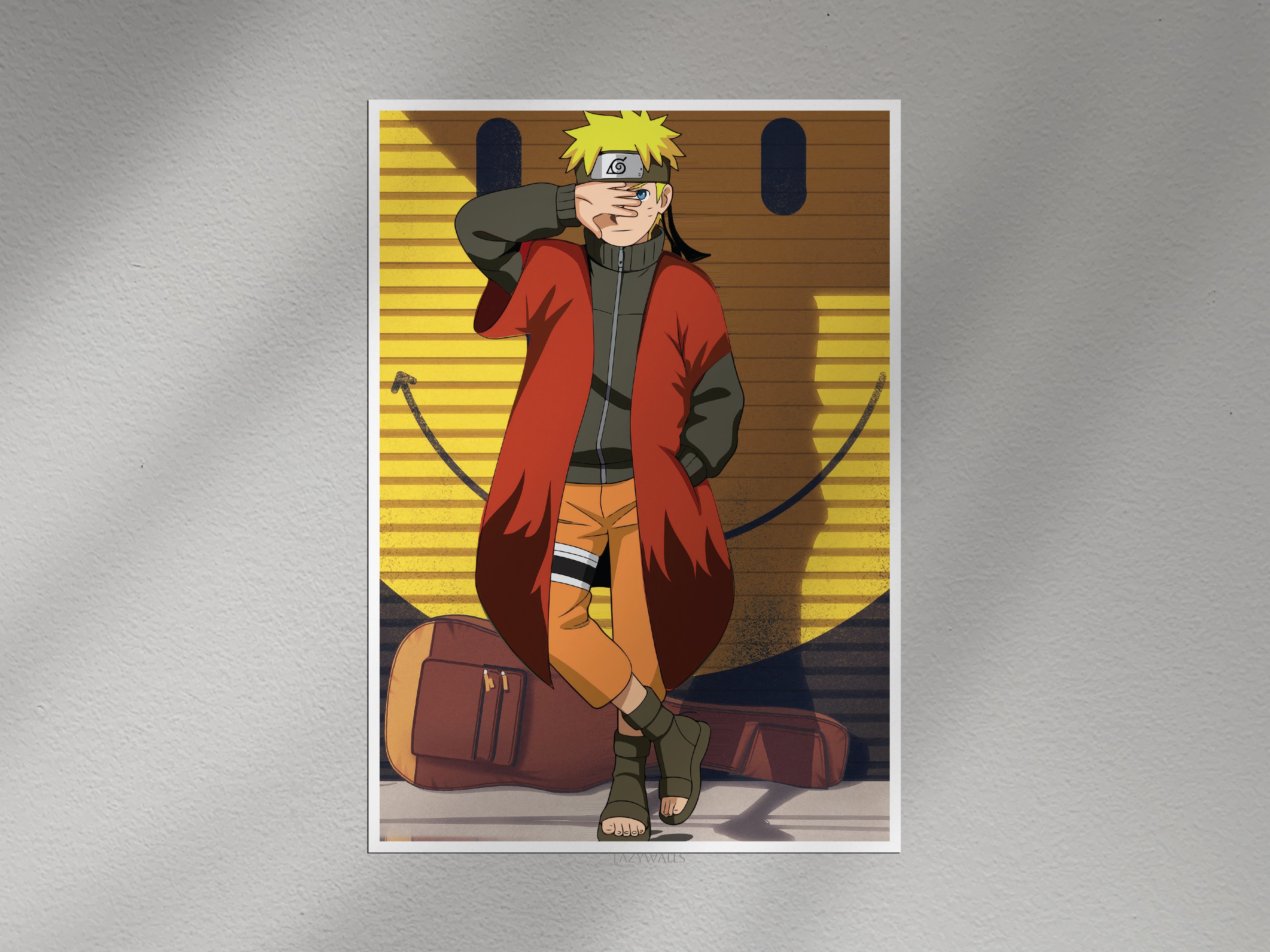 Naruto Uzumaki Poster | Anime Wall Art for Bedroom & Gaming Room
